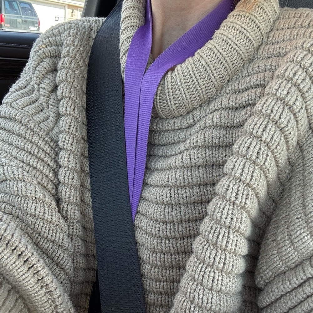 RESERVED Na Nin Romy Chunky Ribbed Sweater, EUC! RETAILS $275! - Picture 7 of 9